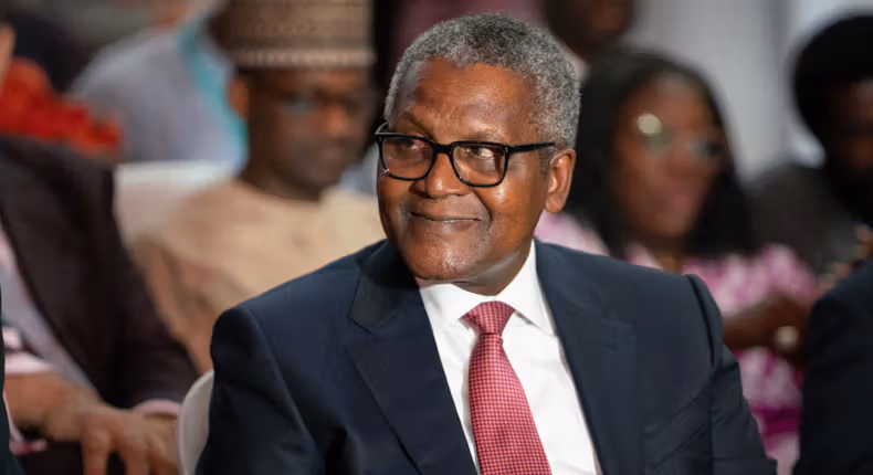 Africa's richest man, Aliko Dangote.